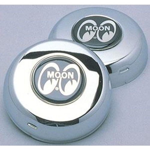 Mooneyes Horn Cap w/ Moon Logo