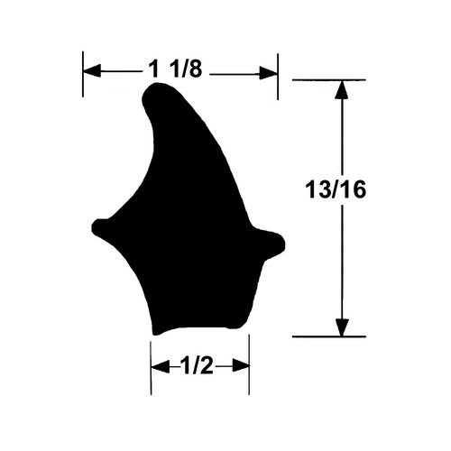 Precision 1967-81 Camaro Trunk Seal