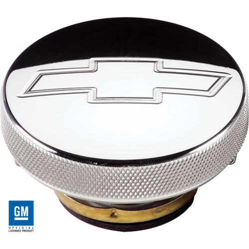 Billet Specialties Radiator Cap - 16lb Bowtie, Polished