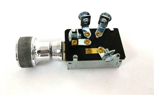 2-Position Headlight Switch, Speed, Polished