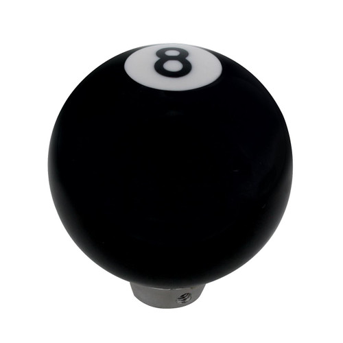 United Pacific Number "8" Pool Ball Gearshift Knob - Gloss Black