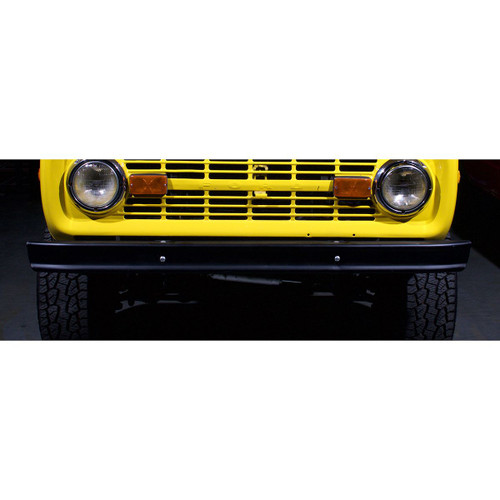 United Pacific Black Bumper For 1966-77 Ford Bronco