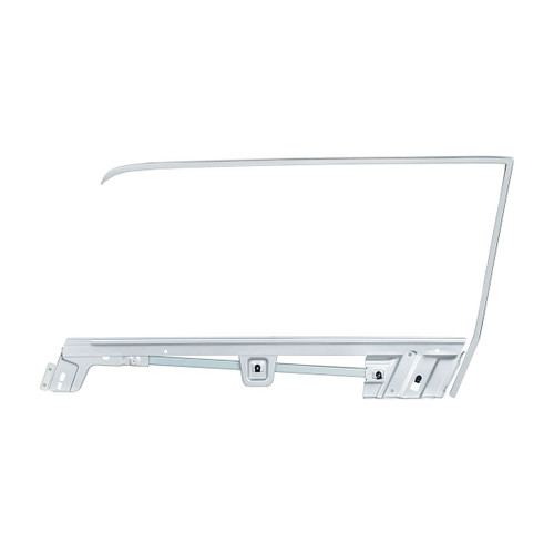 United Pacific Door Glass Frame Kit For 1967-68 Ford Mustang Coupe - L/H