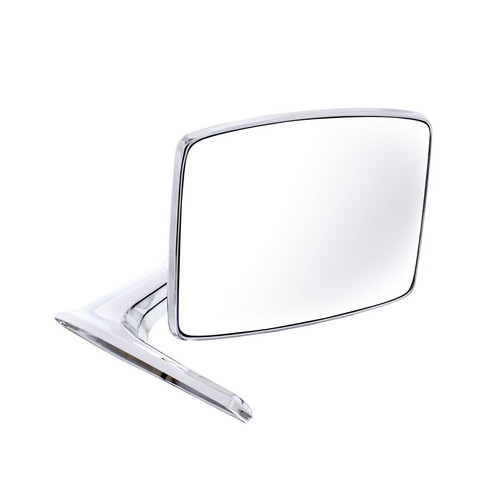 United Pacific  Chrome Exterior Mirror w/Convex Glass For 1966-77 Ford Bronco & 1967-79 Truck, R/H