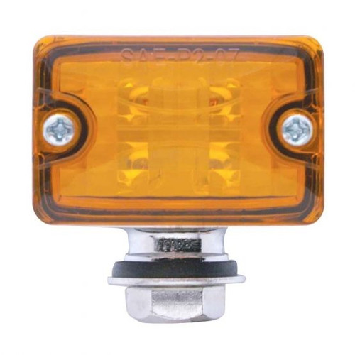 United Pacific  4 LED Small Rod Light - Amber LED/Amber Lens