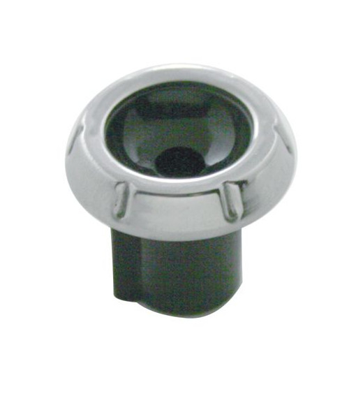 All American Billet Door Lock Knob, 10-24 Thread Size, Stepped