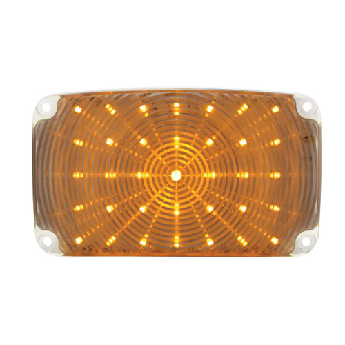 United Pacific  35 LED Parking Light, Amber LED & Clear Lens For 1956 Chevy Passenger Car