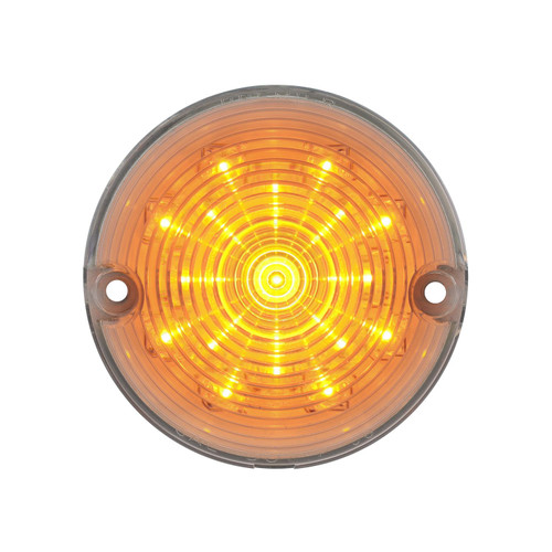 United Pacific  17 LED Parking And Signal Light, Clear Lens And Amber LED For 1957 Chevy Car United Pacific  17 LED Parking And Signal Light, Clear Lens And Amber LED For 1957 Chevy Car