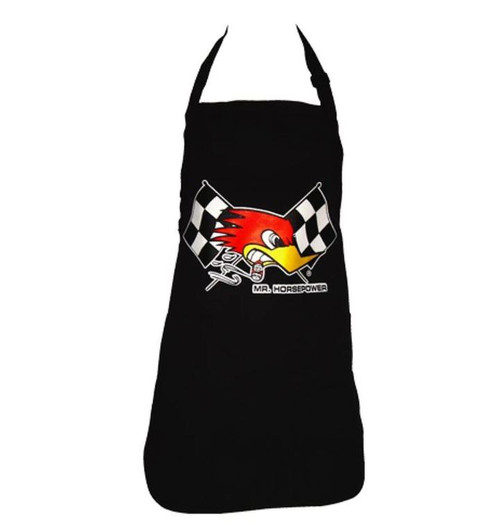 Clay Smith Cams Mr. Horsepower Checkered Flag Apron