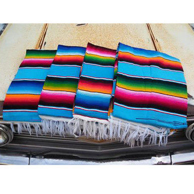 60s 70s MEXICAN SERAPE ビンテージ メキシカン サラぺ Serape_Style_Mexican_Blanket_R