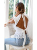 Spring/Summer 2020 New Tops Bandage Sexy Backless Round Neck Lace Shirt