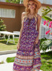 Buy Cheap 2020 Beautiful Beach Floral-Print Spaghetti-Neck Maxi Dress Under 19 Buy Cheap 2020 Beautiful Beach Floral-Print Spaghetti-Neck Maxi Dress Under 19
