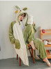 Buy 2020 Green Angel Rabbit Coral Thickening Velvet Long  Velvet Pajamas Under 50