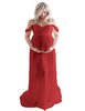 Sexy Maternity Photo Shoot Chiffon Pregnancy Photography Maxi Gown Dresses For Pregnant Women