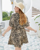 Shop 2021 Sexy Short Sleeve Plus Size Animal Print Summer Dress Under 23