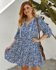 Buy 2021 Plus Size Print Long Sleeves Cotton Summer Dress Under 28