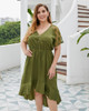 Get New Design Plus Size Black V Neck Short Sleeve High Low Summer Daily Dress Under 25 Get New Design Plus Size Black V Neck Short Sleeve High Low Summer Daily Dress Under 25