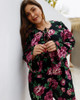 Shop 2021 Print Long Sleeve Flower Plus Size Summer Dress Under 19
