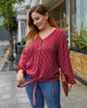 Shop 2021 Long Sleeve V Neck Plus Size Striped Shirt Under 21