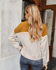 Color Block Round Neck Tunic Tops Casual Long Sleeve Shirt Blouse Color Block Round Neck Tunic Tops Casual Long Sleeve Shirt Blouse