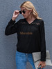 Casual Solid V Neck Lace Crochet Long Sleeve Shirts Tops Loose Blouses Casual Solid V Neck Lace Crochet Long Sleeve Shirts Tops Loose Blouses