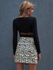 Casual Leopard Print A-Line Mini Short Skirt