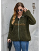 Casual Fleece Fuzzy Faux Shearling Fluffy Jackets Winter Coat