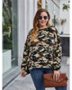plus size camouflage Print Tops Long Sleeve T Shirt Cute Blouse Graphic Tees plus size camouflage Print Tops Long Sleeve T Shirt Cute Blouse Graphic Tees