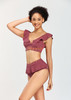 Cute Bikini Two Piece Ruffles Flounce Swimsuit Bathing Suits