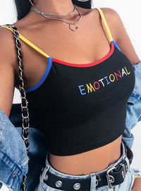 Shop 2020 Cropped Ladies Women Crop Top Spaghetti Strap Tops Under 10