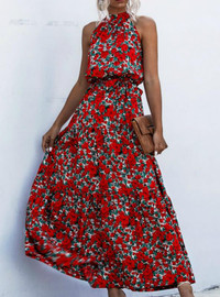 Shop Beautiful 2020 Polka-Dot Strap Ladies Halter Print Flowers Boho Dress Under 20 Shop Beautiful 2020 Polka-Dot Strap Ladies Halter Print Flowers Boho Dress Under 20