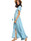 Shop 2020 Light Blue Chiffon Short Sleeves Button Up Split Flowy Party Maxi Dress Under 29