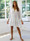 Shop 2020 White Polka Dot Long Sleeve v-Neck Loose Mini Dress Under 25 Shop 2020 White Polka Dot Long Sleeve v-Neck Loose Mini Dress Under 25