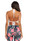 Shop Beautiful Mixed Color Pure Hand Hook Stitching Straps Sexy Backless Bikini Beach Wild Top
