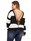 Shop New Arrival Plus Size Backless Black And White Striped Tassel Irregular Pullover Sweater