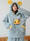 Shop 2020 Gray Duck Hooded Flannel Winter Home Clothes Sleepwear Under 46