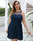 Shop 2021 Dark Navy Cotton Scoop Sleeve Plus Size See Through Dress Under 25 Shop 2021 Dark Navy Cotton Scoop Sleeve Plus Size See Through Dress Under 25