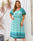 Shop 2021 Print Plus Size V Neck Short Sleeve Green Summer Boho Maxi Dress Under 28 Shop 2021 Print Plus Size V Neck Short Sleeve Green Summer Boho Maxi Dress Under 28