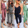 Tank Top Elastic Waist Loose Casual Sleeveless Jumpsuit Rompers with Pockets Tank Top Elastic Waist Loose Casual Sleeveless Jumpsuit Rompers with Pockets
