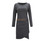 Fashion Long Sleeve Ruched Stretchy Dress Crew Neck Casual Bodycon T Shirt Short Mini Dress