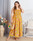 Spaghetti Strap Casual Ruffle Sleeve Plus Size Slit Maxi Dress Spaghetti Strap Casual Ruffle Sleeve Plus Size Slit Maxi Dress