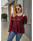 Plus Size Ruffle Hem Elegant Long Sleeve Peplum Blouse Top Plus Size Ruffle Hem Elegant Long Sleeve Peplum Blouse Top