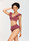 Cute Bikini Two Piece Ruffles Flounce Swimsuit Bathing Suits Cute Bikini Two Piece Ruffles Flounce Swimsuit Bathing Suits