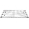Wire Top Basket For Double Bar Clothing Rack Raw Steel
