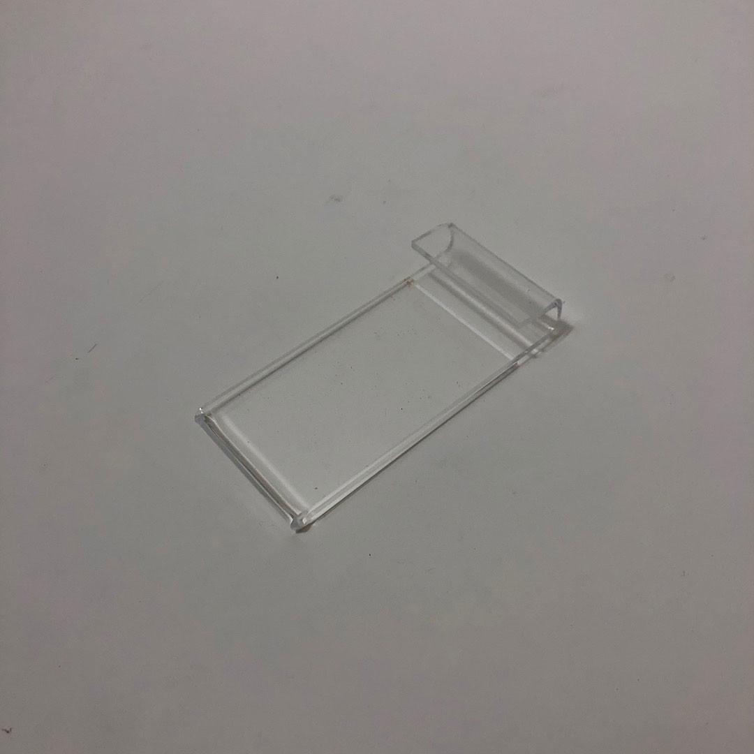 Acrylic Gridwall Sign Holder The Fixture Zone