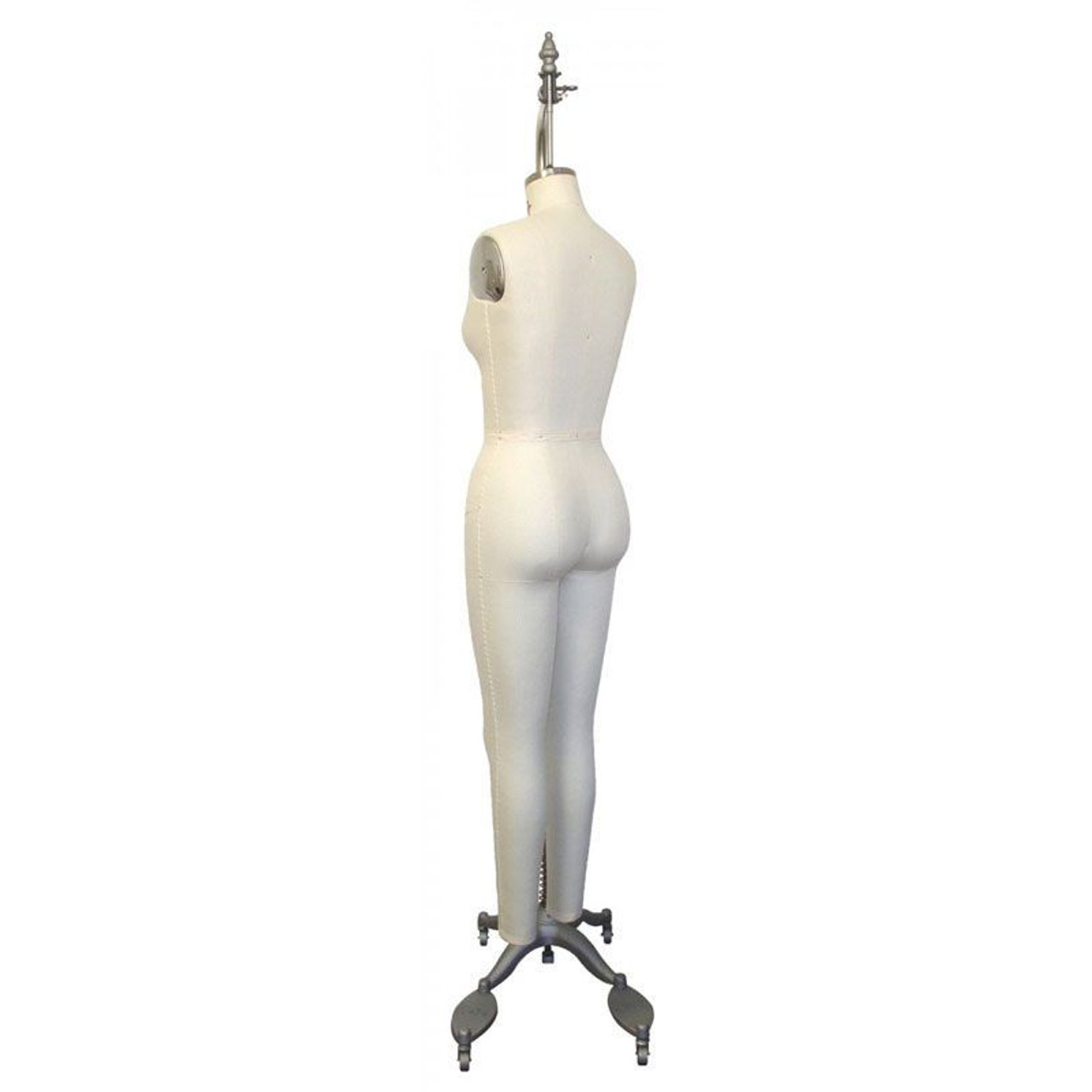 Countertop Realistic Mannequin,Adjustable Dress Mannequin with  Stand,Rotatable Waist Female Dress Form Mannequin Torso Display Stand  Display (Gold