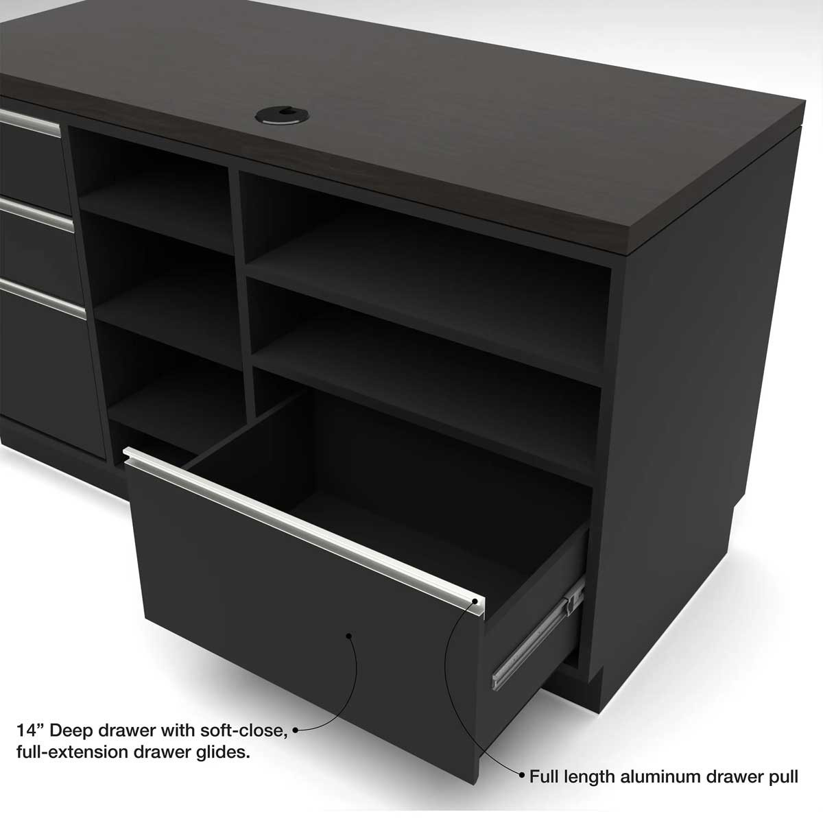 Deluxe Cash Wrap Retail Counters - 55