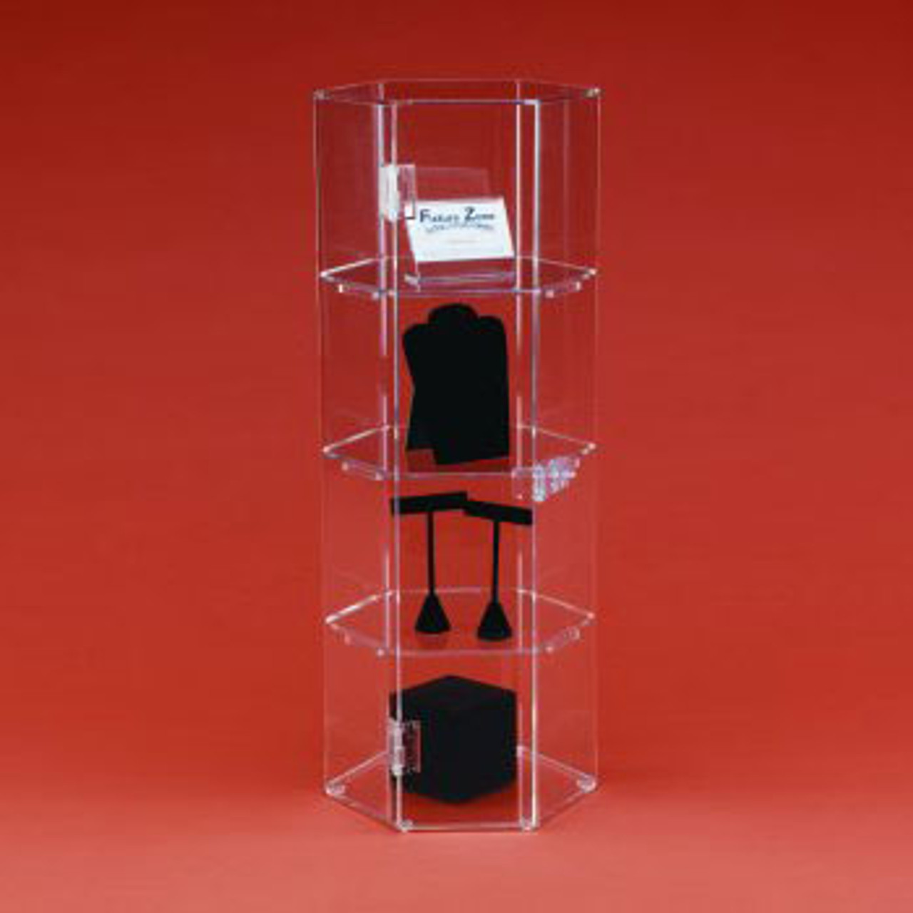 tall acrylic display case