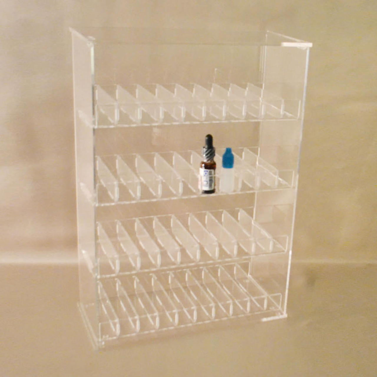 E-Cig Juice Bottle Display Case (Acrylic) - The Fixture Zone