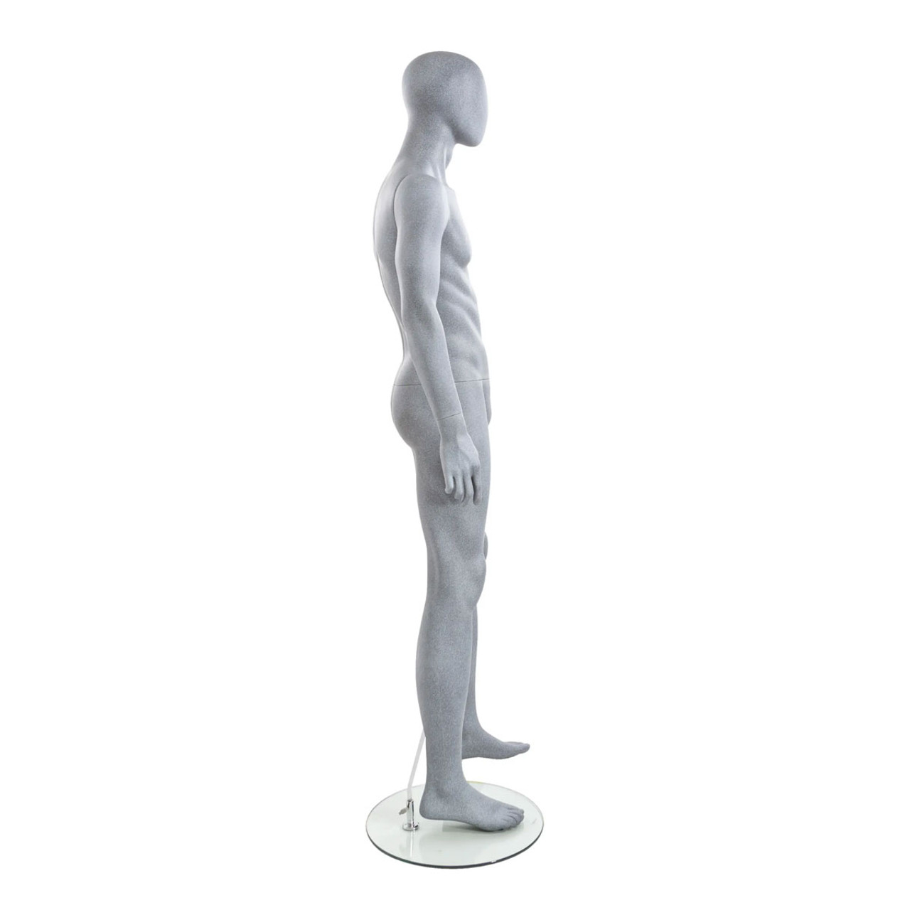 Arms to Side White Male Mannequin